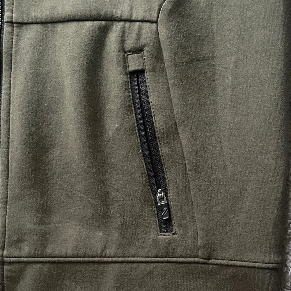 NWOT Boys DSG Olive Green Full Zip Hoodie | XL (18) - Picture 4 of 6